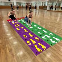 1pc Hand-Foot Coordination Sensory Training Game Mat, Non-Slip Balance Pad For Indoor/Outdoor Team Building, Party, Family Activities, Durable Activity Game Mat For Teens And Adults 14+ - Multicolor - View 1