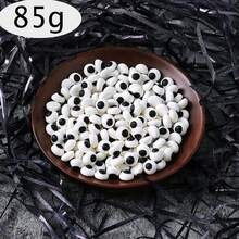 150g/85g Halloween Non-Edible Sugar Beads Assortment, Eyeball Pumpkin Bat Shaped Sugar Beads, For Cupcake Cake Baking Dessert Decoration - Multicolor - View 20