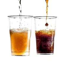 250Un Copo De Plástico 250ml Transparente Descartável - Transparente - Visão 4