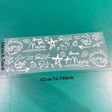 Graffiti Bicycle Frame Stickers | Matte PVC Material, Self-Adhesive, High Impact Resistance And Wear Resistance - Personalized Stickers - View 5