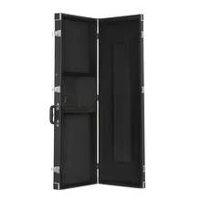 Estuche Rígido Rectangular de 1220 x 400 x 100 mm para Bajos con Cerradura, Pestillo, Asa, Acolchado de PVC, Forro Suave, Resistente al Agua, Estuche Rígido para Bajos de 39 a 46,5", Negro - Negro - Ver 9