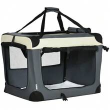 70cm Foldable Pet Carrier, With Cushion, For Small Dogs And Cats - Grey - T0001-01-745 - View 12
