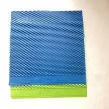 Long Pimple Colored Table Tennis Rubber, No Sponge Backing, Fine And Soft Pimple, Excellent Anti-Spin Performance, Complex And Diverse Ball Trajectory - Multicolor - View 4