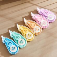 4pcs/6pcs Colorful Mini Correction Tape Set, Multiple Bright Colors, Smooth And No Smudging, Suitable For School, Office, Home, Ideal Choice For Students And Teachers, Back To School Season - Multicolor - View 21