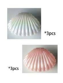 Pearlescent Seashell Wedding Candy Box, IG Aesthetic Multipurpose Pearlescent Storage Case For Wedding Guest Favors, Jewelry Organizer & Cake Decorations - Multicolor - View 9
