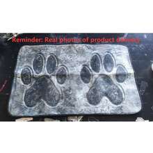 1 buah Keset Pintu Masuk Minimalis Motif Jejak Kaki Anjing Besar Warna Hitam, Karpet Persegi Panjang Flanel, Desain Jejak Kaki yang Lucu, Cocok untuk Kamar Mandi, Pintu Masuk, Dapur, Ruang Tamu, Kamar Tidur, Penggunaan Dalam Ruangan Sepanjang Musim. ⚠️Catatan: Lipatan Selama Pengiriman Dapat Menyebabkan Sedikit Lipatan, yang Akan Kembali Rata Setelah Diletakkan Datar Beberapa Saat. - 1 buah - View 7
