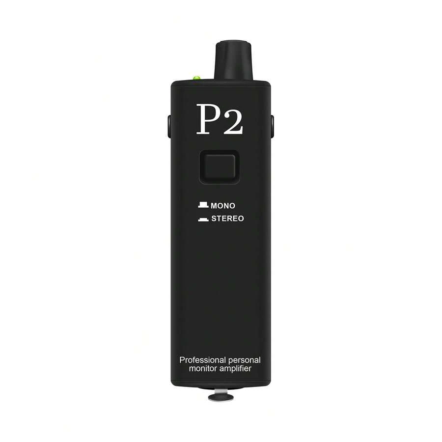 P2 Pro Personal Monitor Amplifier, Mono/Stereo Dual Mode, Portable Stage In-Ear Headphone Amplifier, XLR/TRS 6.35 Audio Input, 3.5mm Headphone Jack, Battery Powered, 12-Hour Battery Life, Live Performance Recording Monitoring Device - Multicolor - View 1