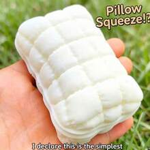 Bantal Nanas Mini Motif Kotak Slow Rebound Mochi Squishy, Mainan Remas Fidget TPR Tekstur Lembut Anti-Stres, Mainan Dekompresi Tangan Estetik Kawaii, Ornamen Meja Lucu Hadiah untuk Remaja & Kolektor Dewasa - MultiWarna - View 1