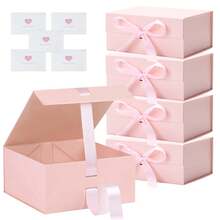 9.5" X 7.1" X 4.3" Medium Gift Box With Lid, Suitable For Mother's Day, Birthday, Wedding, Bridal Party, Graduation, Bridesmaid Gifts And Various Occasions - View 31