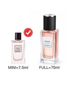 Yves Saint Laurent YSL [Mini] BLOUSE ROSE - ANGELIQUE EDP 7.5ml  / AN IMPERTINENT ROSE FRAGRANCE HEIGHTENED BY SENSUAL MUSK / Rose Fragrance, Green Floral, Musky Angelica, Long-Lasting Fragrance / - BLOUSE ROSE - ANGELIQUE EDP 7.5ml - 查看 2