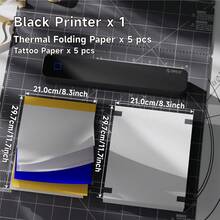 Printer Tanpa Tinta Portabel ORICO-A4, Cetak Hitam Putih, Tidak Membutuhkan Tinta, Terhubung ke Smartphone untuk Mencetak, Mendukung Kertas Termal 210-216mm, Baterai Terintegrasi, Kecepatan Cetak Cepat, Cocok untuk Penggunaan di Rumah, Kantor, dan Luar Ruangan, Ringan dan Portabel - MultiWarna - View 16