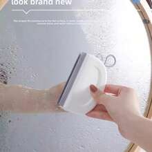 Mini Squeegee For Bathroom Countertop, Portable Handheld Water Wiper, Multifunctional Glass Mirror Shower Squeegee, Hanging Design Kitchen Sink Water Remover Cleaning Tool - Multicolor - View 11