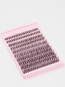 Highly Rated 200 Clusters 30D Cat Eye Lash Extensions, D Curl. Deliver Natural, Fluffy And Voluminous Effect For DIY Use, Beginner-Friendly And Reusable. Suitable For Daily, Party, Stage And Holiday Makeup, Also Great As Gifts - DD - View 7