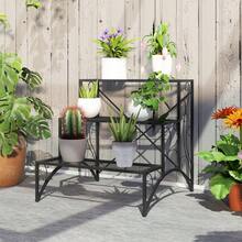 Three-Tier Decorative Metal Plant Stand - Black - T0001-01-2760 - 查看 11