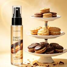 1PC Chocolate Cream Cookie Pheromone Fragrance, Alcohol-Free 30ml Spray | Long-Lasting Alluring Gourmand Scent, Chocolate Almond Cookie Premium Fragrance, Portable Travel Size, Suitable For Daily Use/Vacation/Date Ideal Gift/Valentine's Day/Birthday Gift, Work Gathering Daily Banquet Travel Carry-On Fragrance - View 2