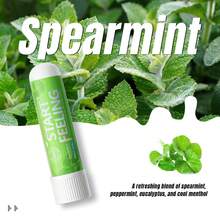 1pc Peppermint Essential Oil Blend Refreshing & Soothing Nasal Stick Energy Stick - Multicolor - View 10