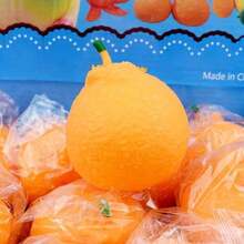 1pc Hot-Selling Orange Handmade Squeeze Ball, Stress Relief Soft Rubber Squeeze Ball, Soft And Squishy, Cheese Squeeze Toy, Stress Relief Toy, Fingertip Toy, Butter Squeeze Toy, Fingertip Toy, Slow Rebound Squeeze Toy - Multicolor - View 8