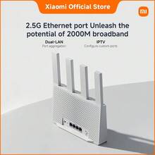 Router BE3600 UK Version – Dual Band WiFi 7 Wireless Router With 2.5G WAN/LAN Port 3600Mbps Speed 4 High-Gain Antennas WPA3 Encryption Mesh Support MiWiFi ROM Xiaomi Home App Control AX/BE Standard For Home Use - Black - View 8