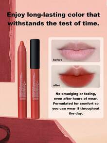 NARS Powermatte 唇線筆 #182 Endless Love (楓葉紅) 2.4g/0.08oz - | 高顯色啞光配方 | 持久長達 12 小時 | 塗抹順滑，精準勾勒唇形 | 打造豐滿雕塑感唇部 | 暖玫瑰色調，打造自然柔和妝感 - 182 Endless Love - 2.4g - 查看 2