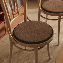 2pcs/4pcs/6pcs Chair Seat Cushions, Foam Chair Pads, Suitable For Indoor Dining Room And Living Room Chairs, Office Chairs, Non-Slip Design, Durable Fabric, Comfortable For Home - Khaki - View 1
