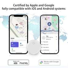 Air Tag Tracker 2 4 Packs Pelacak Nirkabel Pintar untuk Kunci, Tas, Koper, Hewan Peliharaan, Pencari GPS Nirkabel, Kompatibel dengan iOS dan Android, Pencari Kunci dengan Baterai yang Dapat Diganti, Pencari Kunci Nirkabel, Perangkat Pencari Tas, Pencari Kunci Anti Hilang, Pelacak Koper untuk Perjalanan - ET-Beraneka warna - View 7