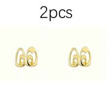Double Row Teeth Grillz, Exquisite Heart Pattern, Y2K Hip-Hop Minimalist Style, Unisex Decorative Teeth Jewelry, Suitable For Daily Gatherings, Christmas, Halloween, Valentine's Day And New Year Parties, Teeth Cleaning Tool, Travel Toothbrush - Multicolor - View 9