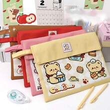 Kids File Jackets & File Pockets - Khaki - View 4