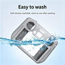 Funda protectora de silicona para control remoto Mini 4 Pro, dron Air 3 RC12 con accesorio protector de pantalla - Ver 10