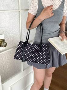 Minimalist Women's Shoulder Bag, Suitable For Casual Wear, Versatile For Daily Commute, 2026 Design - Black - View 5