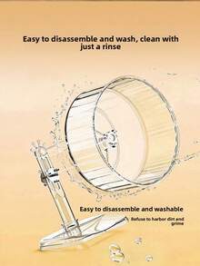 Hamster Exercise Wheel With Silent Design, Hanging Wall-Mounted Hamster Toy For Habitat Decoration - View 7