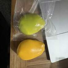 Pelota hecha a mano rellena de bloques de construcción de mango realista, cambio de color sensible a la temperatura, sonido similar a la arena, moldeable, sin rebote - Multicolor - Ver 5