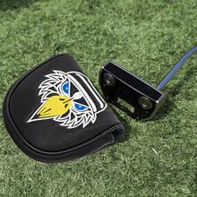 1PC Mallet Golf Putter Headcover, Black Golf Accessory For Enhanced Protection & Style (For Mallet Putters) - Multicolor - View 4