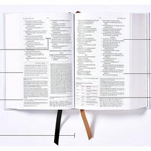 Hardcover Study Bible with Two-Tone Interior Design - Ver 5