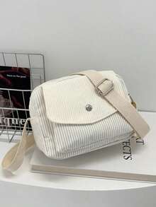 1pc Back To School Mini Fashion Minimalist Solid Color Cute Crossbody Bag, Lightweight Zipper Closure Coin Purse, Perfect For Daily, Travel, Vacation, Shopping, Outing - Multicolor - View 13