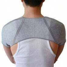 Sports Shoulder & Neck Protection Gear, Suitable For Fitness Training, Provides Joint Stability Support And Shoulder Support - Light Grey - View 9