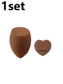1 Set Makeup Sponges, Makeup Sponges, Mini Powder Puff, Mini Finger Cushion Puff, Foundation Sponge, Suitable For Liquid, Cream And Powder, Create Flawless Makeup Look - Multicolor - View 6