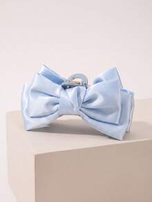 MH 3pcs Multicolor Women's Bow Knot Hair Claw Clips Large Size Elegant Back Of Head Hair Clips Suitable For Daily Use - Multicolor - View 5