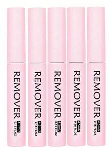 Set Penghapus Lem Bulu Mata Pink – Cepat, Lembut & Bebas Alkohol dalam 30 Detik, Sikat Spiral untuk Penghapusan Bulu Mata DIY yang Mudah, Penggunaan di Rumah & Salon - Berwarna merah muda - View 10