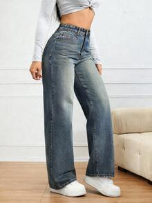 Women Jeans - Blue - View 5