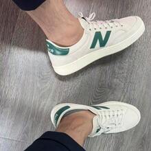 Zapatillas New Balance Pro Court de Caña Baja en Tela Beige, Zapatos Casuales de Lona Versátiles Unisex, Adecuados para Uso Diario en la Calle - Multicolor - Ver 5