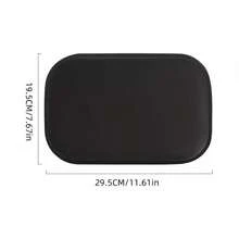 Premium Black Thickened Car Armrest Pad, Ultra-Soft And Comfortable, Essential For Road Trips. This Soft And Comfortable Armrest Pad Provides A Great Driving Experience, Relaxes Arms, And Is Easy To Install. Suitable For Rear-Opening Armrest Boxes - Multicolor - View 3