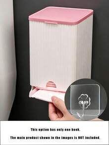 Space-Saving Sanitary Pad Organizer Feminine Care Storage For Women Minimalist Punch-Free Wall Mounted Dispenser Perfect For Toilet Side Bathroom Tampon Holder Bathroom Storage Organizers Accessories,Organozadores,Desk Organizer - Multicolor - View 9