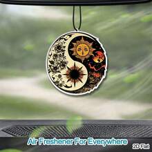 Car Air Fresheners - Starry Sky Freshener Hanging 2.76in Ornaments Refresh Air Fragrant Pendant Essential Gift For 2D Flat Car Accessories Decoration Interior Home Household Long-Lasting Scent - Starry Sky - View 11