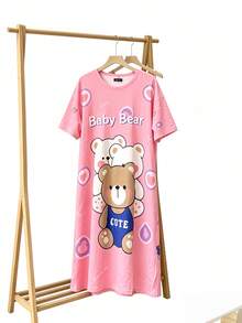 Women Pajama Sets - Dusty Pink - View 3