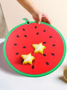 1pc Plastic Cutting Board, Chopping Board, Suitable For Meat, Cheese, Bread, Vegetables And Fruits, Home And Dorm Use, Kitchen Gadget, Family Gift - View 10