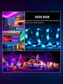 ONEEKA LED Strip Lights - Multicolor - View 2