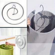 1pc Spiral Bedding Drying Rack Multi-Functional Balcony Home Use Large Round Rotating Clothes Line Hanger Organizer For Drying Bed Sheets Duvet Covers Towels Pillows Garments Storage - View 8