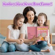Kids Sudoku Practice Notebook, Fill-In Number Grid Logic Exercises, One Challenge Per Page, Choose Ages 3-6 6-9 9-12 12+ - Sudoku Book - View 6