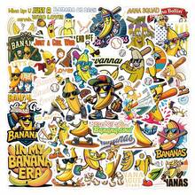 55pcs Baseball Banana Graffiti Stickers For Water Bottle Skateboard DIY Decoration - Multicolor - View 2