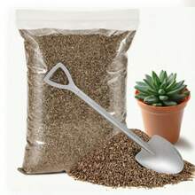 250/400G Lightweight Expanded Vermiculite Garden Soil For Succulents, Orchids, Cacti, Bulk 200G 300G 3-6mm Natural Rice Stone Universal Plant Substrate, Decorative Container Vase Filler, Flower Pot Filler - Garden Planting Kit - View 1